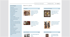 Desktop Screenshot of antiquessearcher.com