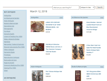 Tablet Screenshot of antiquessearcher.com